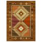 Dalyn Rug Company Phoenix 5" x 7"6" Walnut Indoor/Outdoor Area Rug, , large