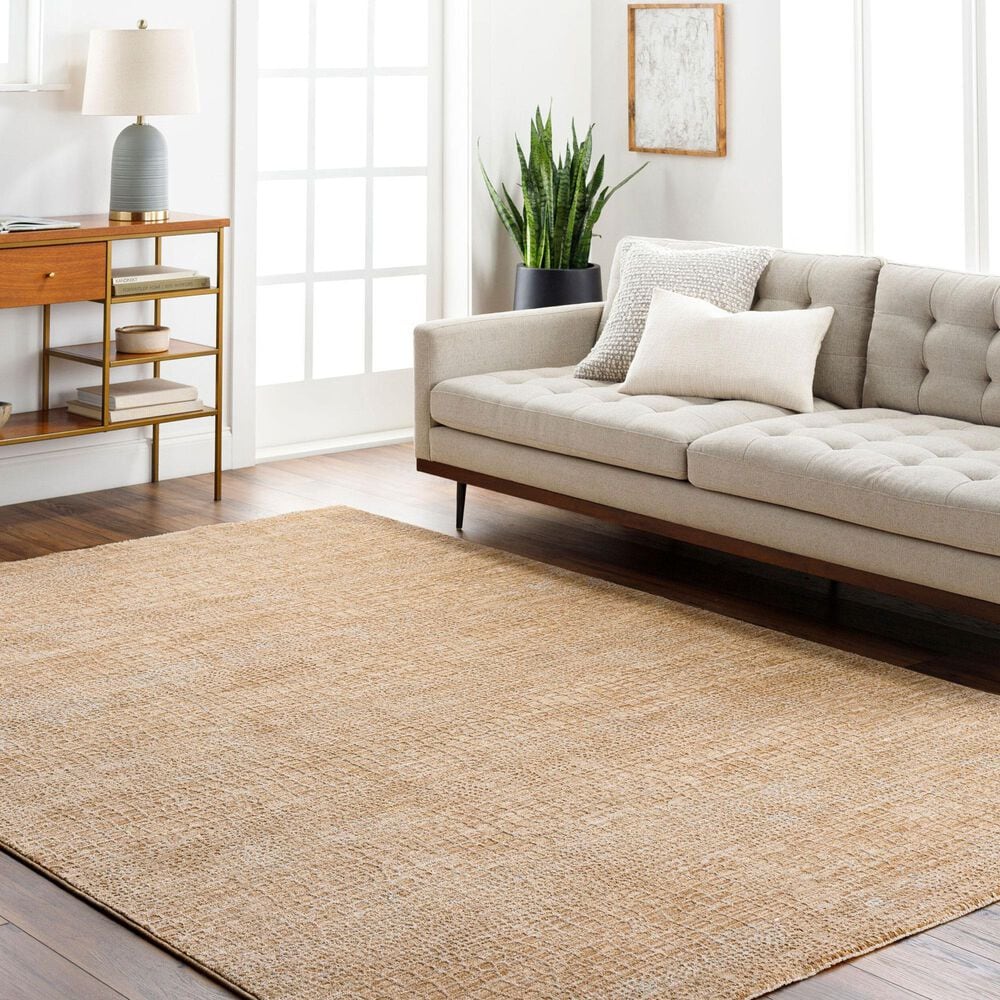Surya Masterpiece Light Gray, Beige, Tan and Medium Brown 5&#39; x 7&#39;5&quot; Area Rug, , large
