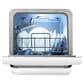 Midea 17" Portable Countertop Dishwasher with 5L Built-in Water Tank in White, , large