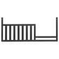 Oxford Baby Hampton Toddler Guard Rail in Canyon Gray, , large