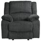 Ashley Draycoll Power Reclining Sofa and Recliner Set in Slate, , large