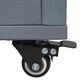HOMLUX 67" Outdoor Kitchen Island with Stainless Steel Top in Grey, , large