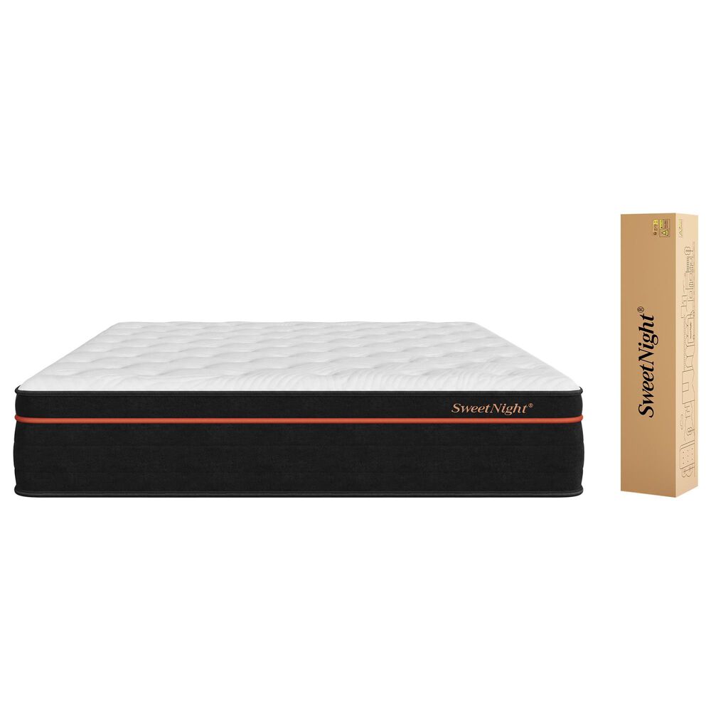 SweetNight Twilighty 14" Medium King Mattress in a Box, , large