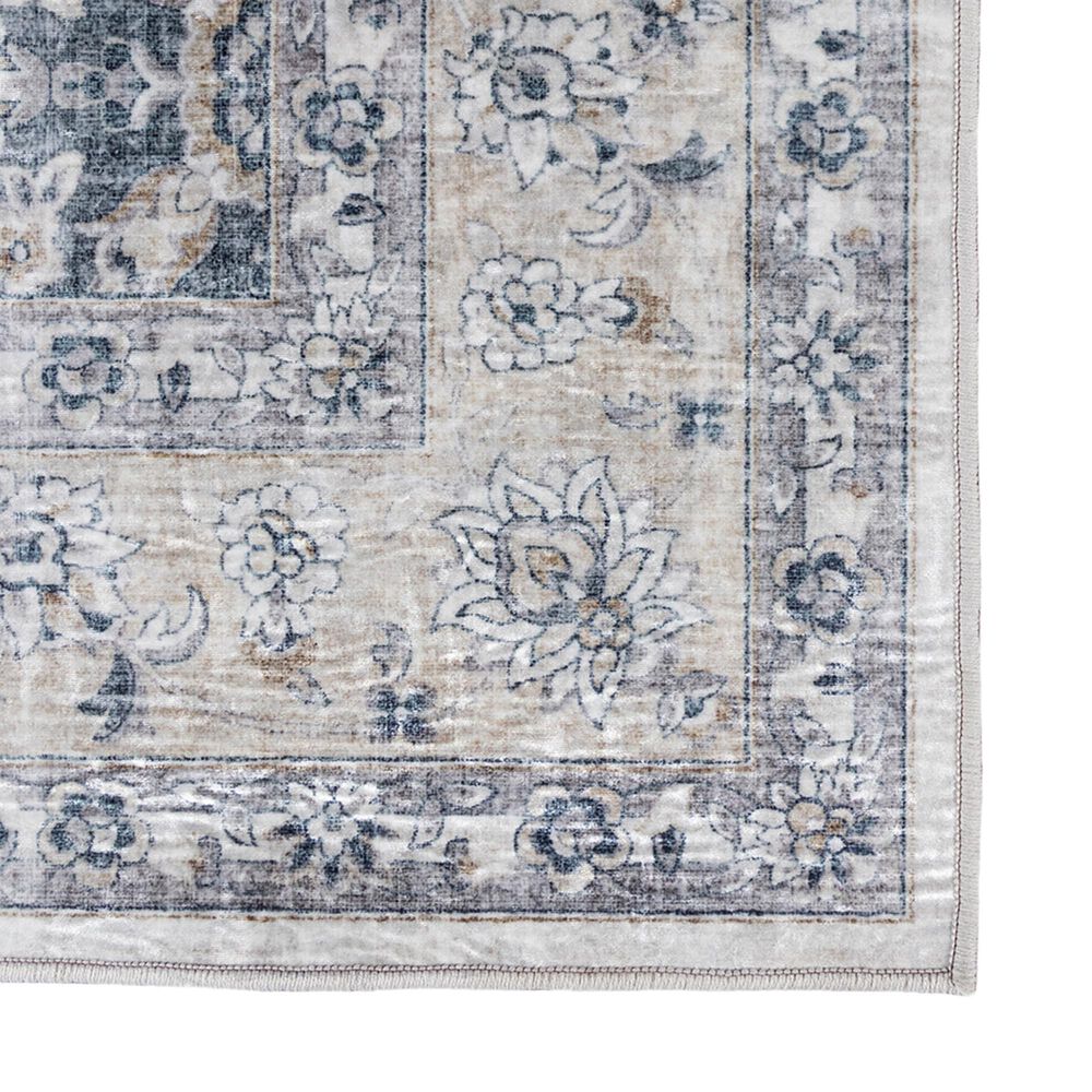Momeni Karachi KAR-7 2&#39;3&quot; x 8&#39; Gray Runner, , large