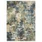 Oriental Weavers Reed 6"7" x 9"6" Blue and Green Area Rug, , large