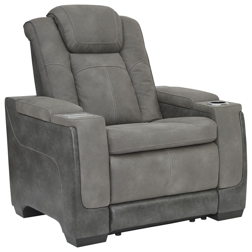 Ashley Next-Gen DuraPella Power Recliner in Slate, , large