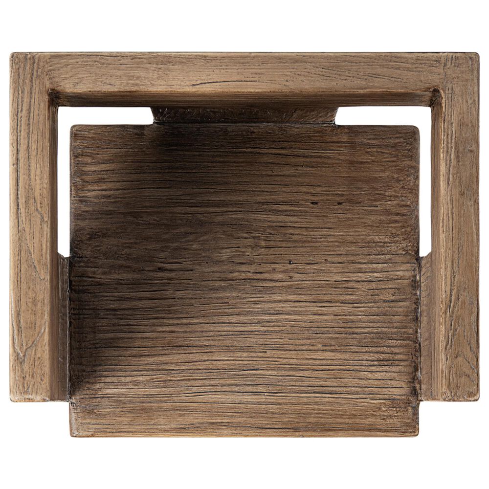 Jennifer Taylor Home Avenel Arm Chair in Heritage Medium Dark Brown, , large