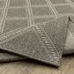 Oriental Weavers Caicos CA02N 1"10" x 7"6" Grey Runner, , large