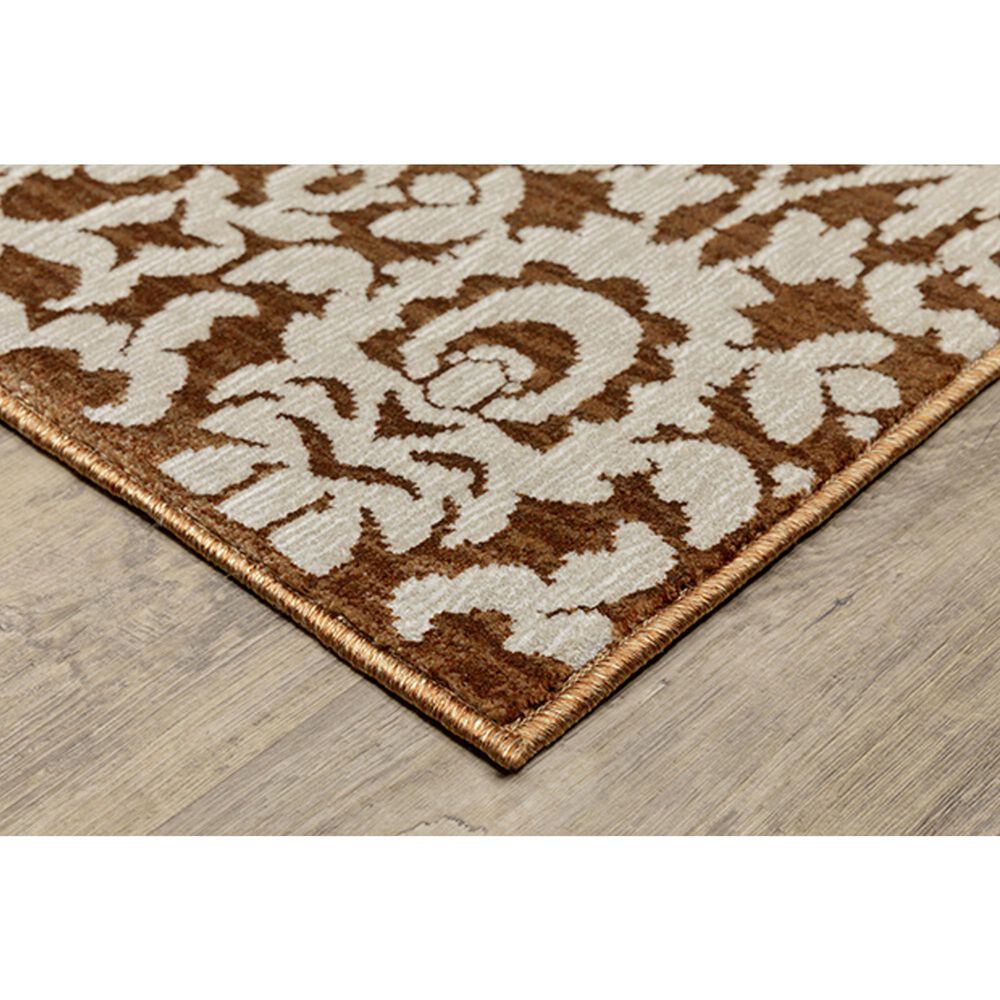 Oriental Weavers Intrigue 2&#39;3&quot; x 7&#39;6&quot; Rust Runner, , large