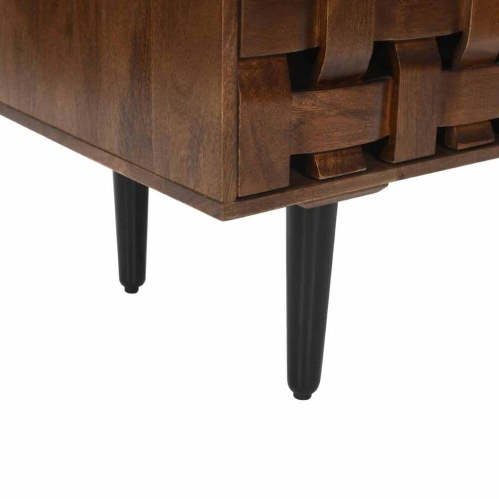 Waltham Trent Woven Front Accent Cabinet in Chestnut, , large