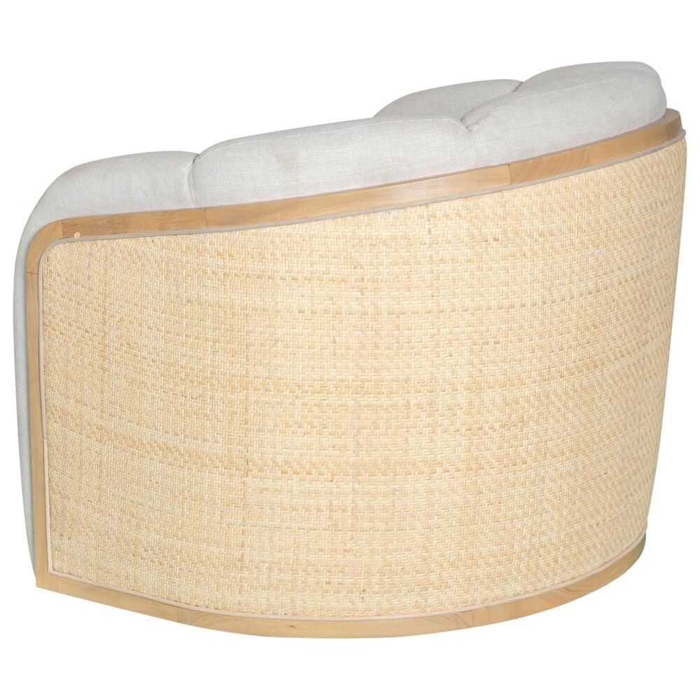 Blue River Violet Accent Chair in Soft Oat, , large