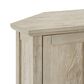 Crosley Furniture Camden 48" Corner TV Stand with Fireplace in Frosted Oak, , large