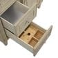 James Martin Vanities Lorelai 36" Single Vanity in Whitewashed Oak with 3cm Victorian Silver Quartz Top, , large