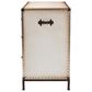 Baxton Studio Benton 4-Drawer Storage Cabinet in Beige, , large