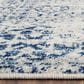 Safavieh Evoke EVK260C 2"2" x 9" Ivory and Blue Runner, , large