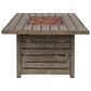 Noble House Elberton 50000 BTU Firepit in Brown, , large