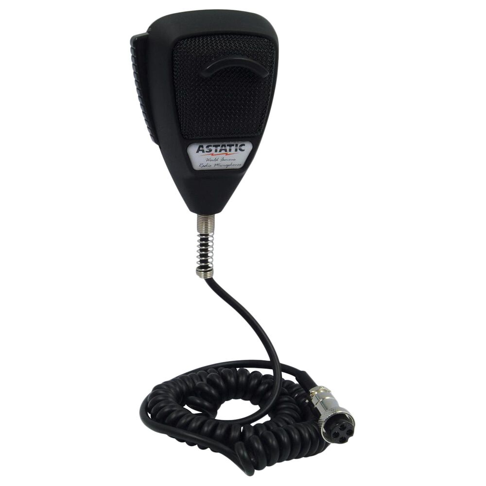 Astatic Noise Cancelling 4-Pin Cb Mic  Black, , large