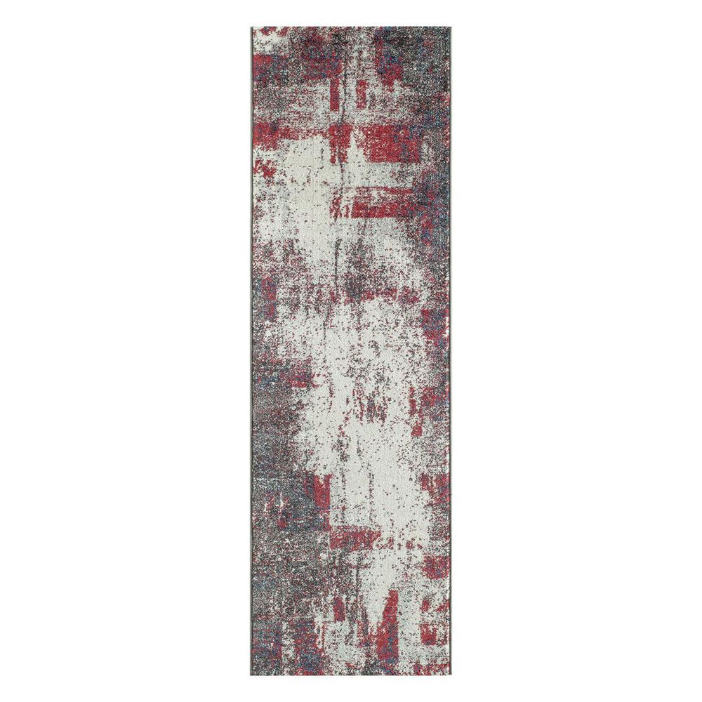 Momeni Loft LO-08 2"3" x 7"6" Grey Runner, , large
