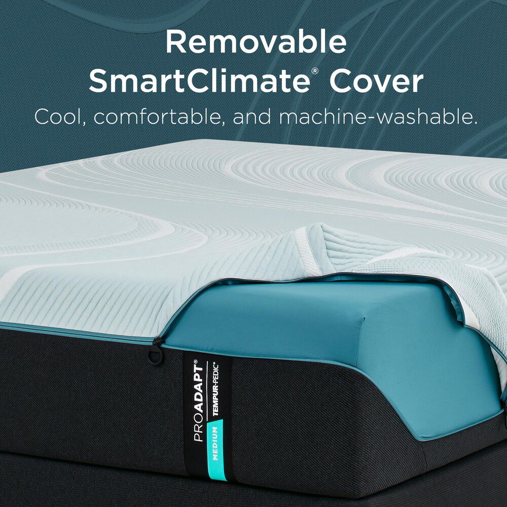 Tempur-Pedic ProAdapt 2.0 Medium Full Mattress with High Profile Box Spring, , large