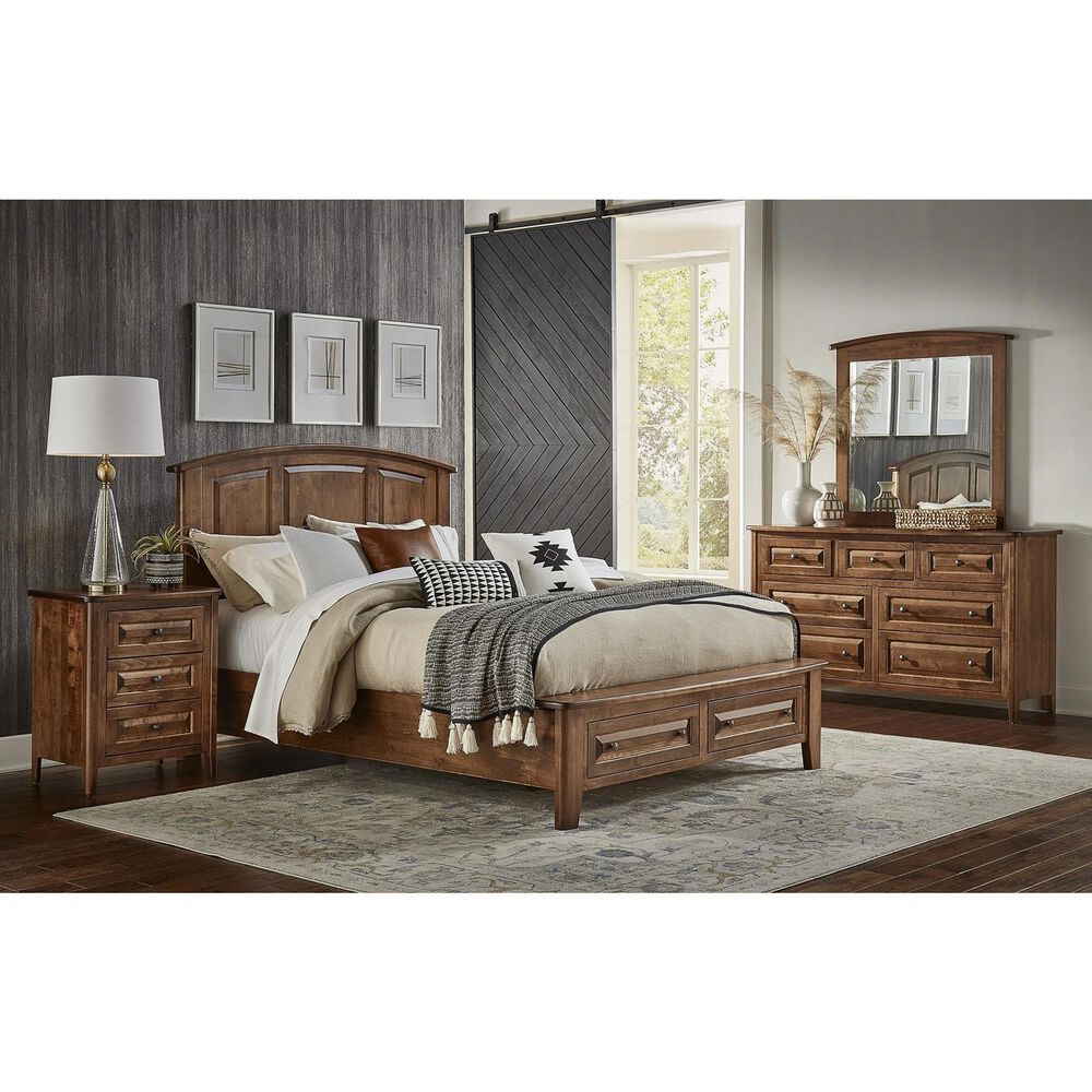 Archbold Furniture Company Carson Dresser Mirror in Maple Bark, , large