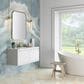 James Martin Vanities Mantova 47.3" Single Vanity in Glossy White and Champagne Brass with 3 cm Glossy White Composite Stone Top and Rectangular Sink, , large