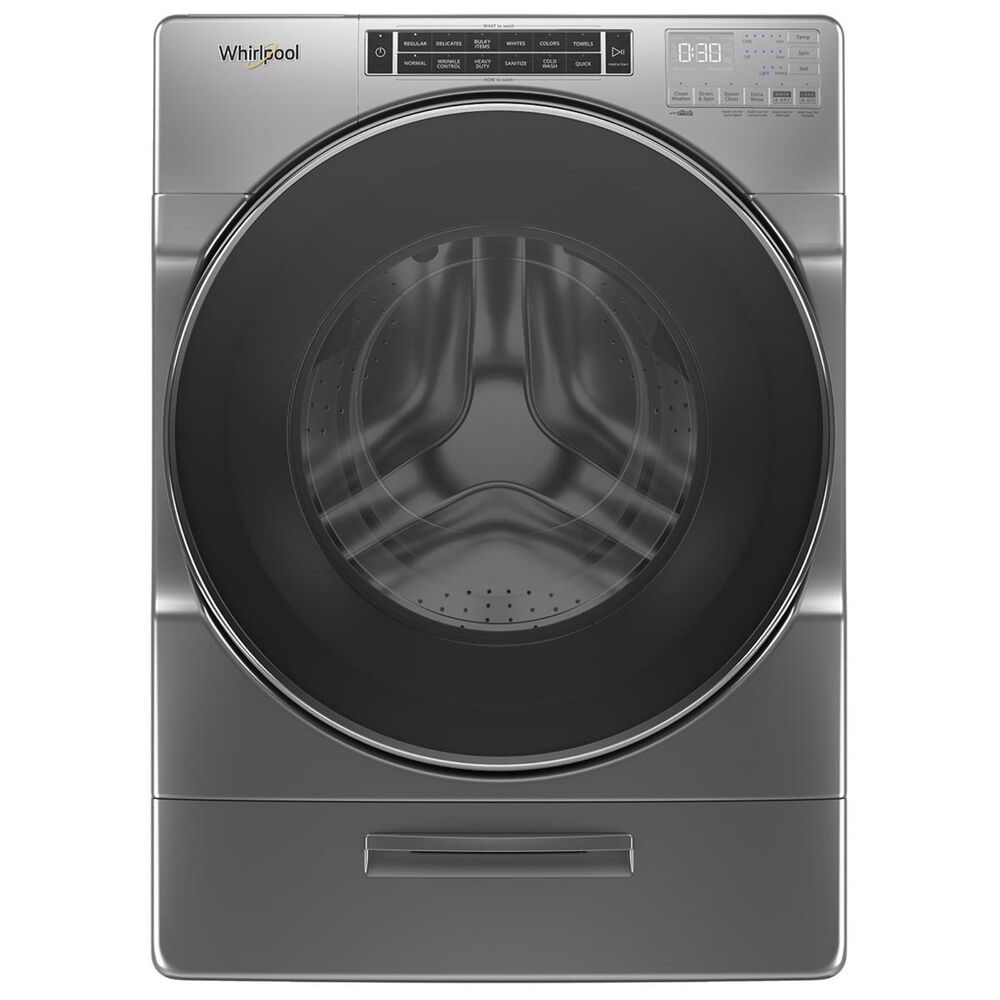 Whirlpool 4.3 Cu. Ft. Front Load Washer in Chrome Shadow, , large