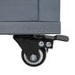 Hearth and Haven Outdoor Kitchen Island Cart with Stainless Steel Top in Grey and Blue, , large