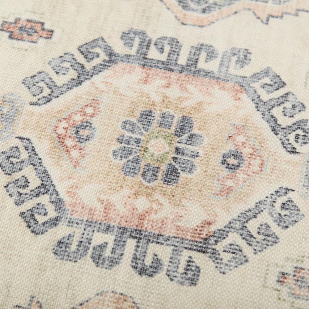 Loloi 24&quot; Poufs in Ivory and Multicolor, , large