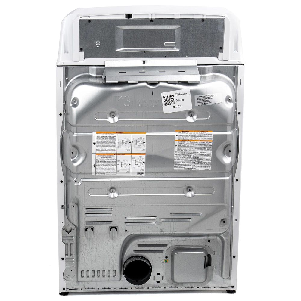 GE Appliances 4.2 Cu. Ft. Commercial Top Load Washer and 7.4 Cu. Ft. Gas Dryer Laundry Pair in White, , large