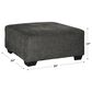 Ashley Ballinasloe Oversized Accent Ottoman in Smoke, , large