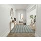 Nourison Positano Geometric Aqua 6" x 9" Indoor/Outdoor Area Rug, , large