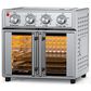 HOMLUX 26 Qt Extra-Large Air Fryer Toaster Oven in Silver, , large