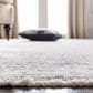 Safavieh Dream DRM419G 2" x 8" Grey and Multicolor Runner, , large
