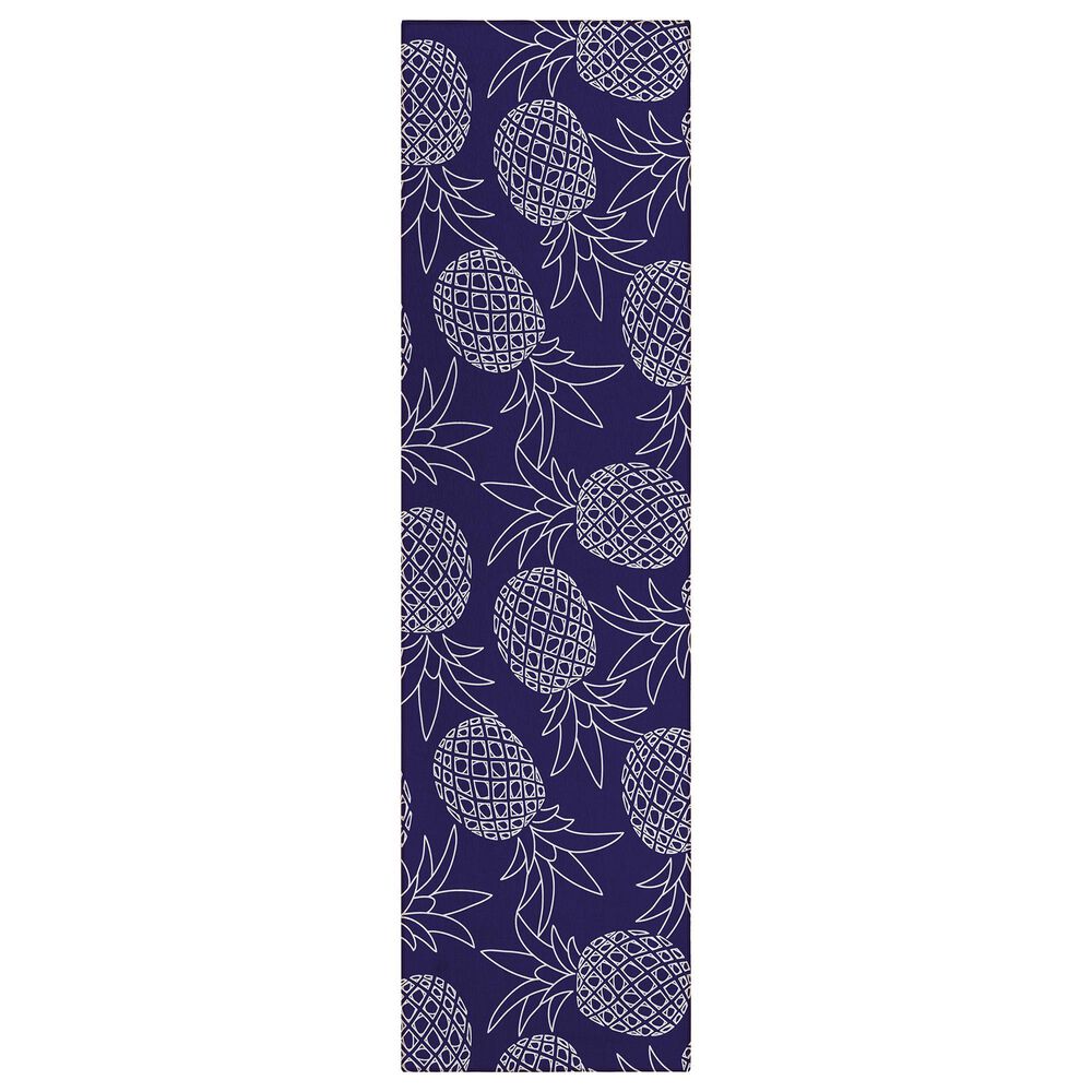 Dalyn Rug Company Kendall KE6 2"3" x 7"6" Navy Runner, , large