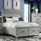 Mayberry Hill Slater King Storage Bed in Gray, , large