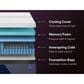 Nectar Luxe Hybrid 5.1 Medium Plush Queen Mattress, , large