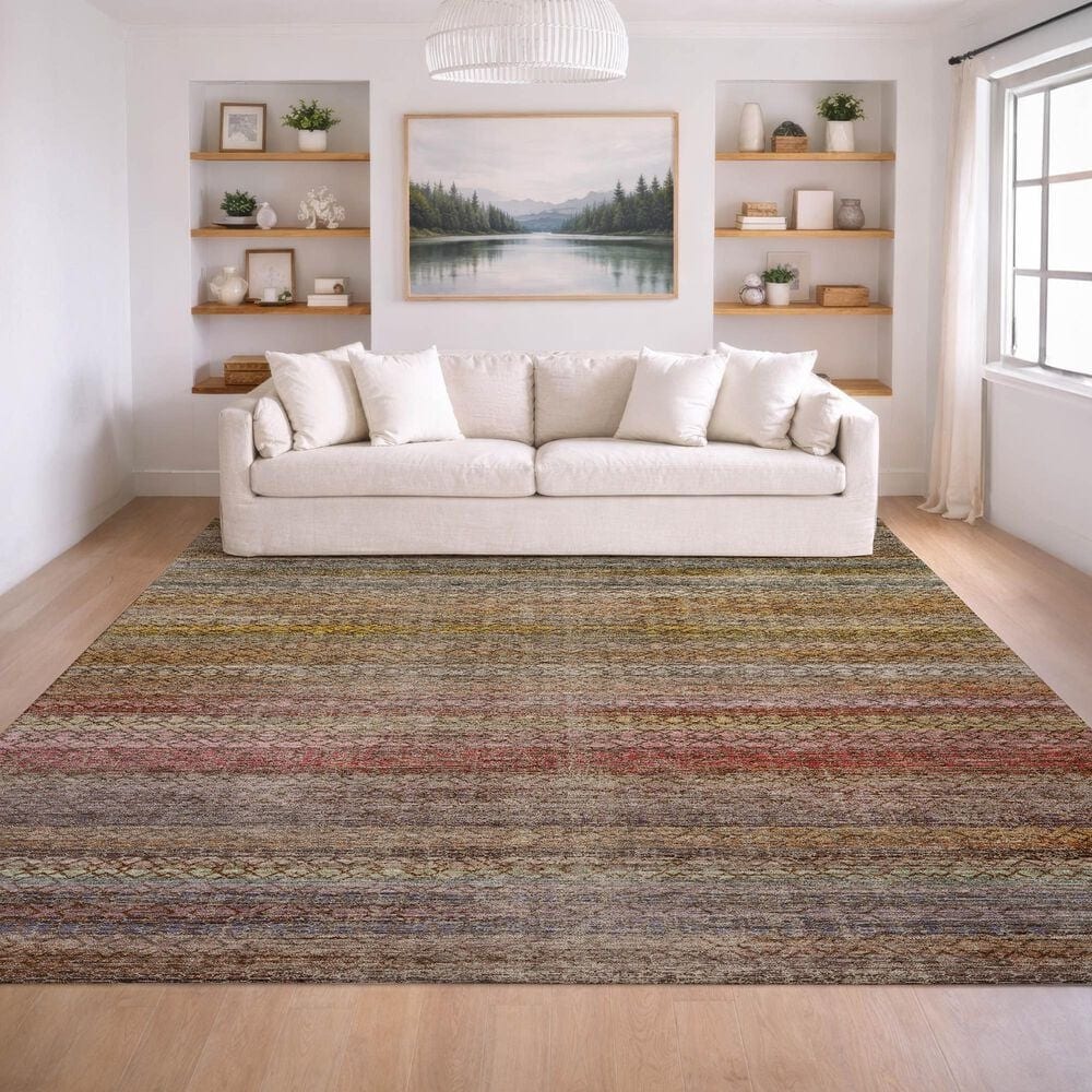 Dalyn Rug Company Vico VC4 Chocolate 9' x 12' Area Rug, , large