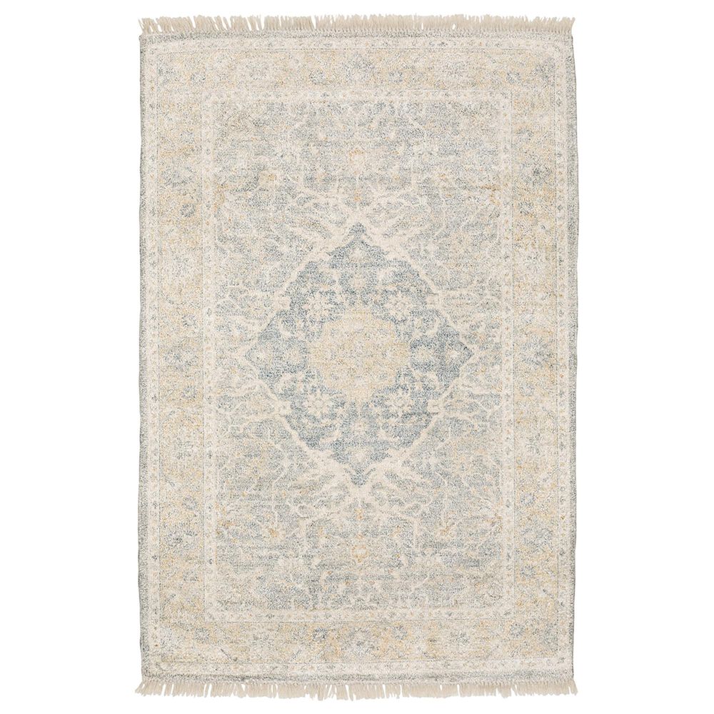 Oriental Weavers Malabar Ames 45307 8" x 13" Grey Area Rug, , large