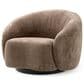 Eichholtz Amore Swivel Chair in Avelin Brown, , large