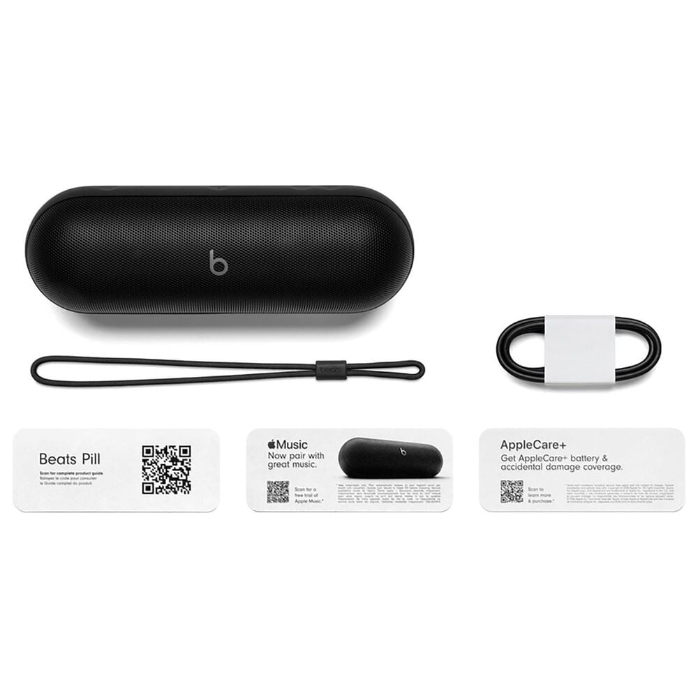 Beats Pill Portable Wireless Bluetooth Speaker in Matte Black, , large