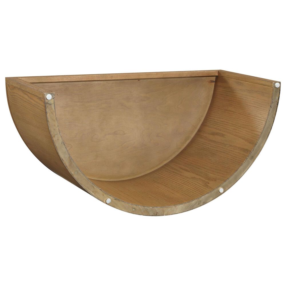 Crystal City Florence Nesting Cocktail Table with Castered Ottoman in Sand, , large