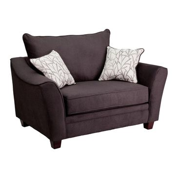 Southaven Stationary Chair and a Half in Flannel Seal, , large
