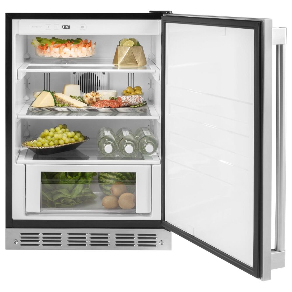 Monogram Fresh-Food Refrigerator in Stainless Steel, , large