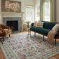 Rifle Paper Co Rosa 5" x 7"6" Ivory Area Rug, , large