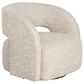 Bernhardt Chloe Swivel Chair in Beige and Tan, , large