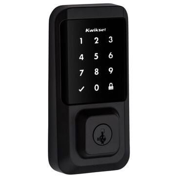 Kwikset Halo Touchscreen Wi-Fi Enabled Smart Lock in Matte Black, , large