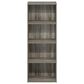 HOMLUX 4-Tier Open Shelf Bookcase in French Oak, , large
