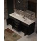 Lexora Home Abbey 72" Double Bathroom Vanity in Black Oak with 2 cm White Cultured Marble Top and Rectangular Sinks, , large