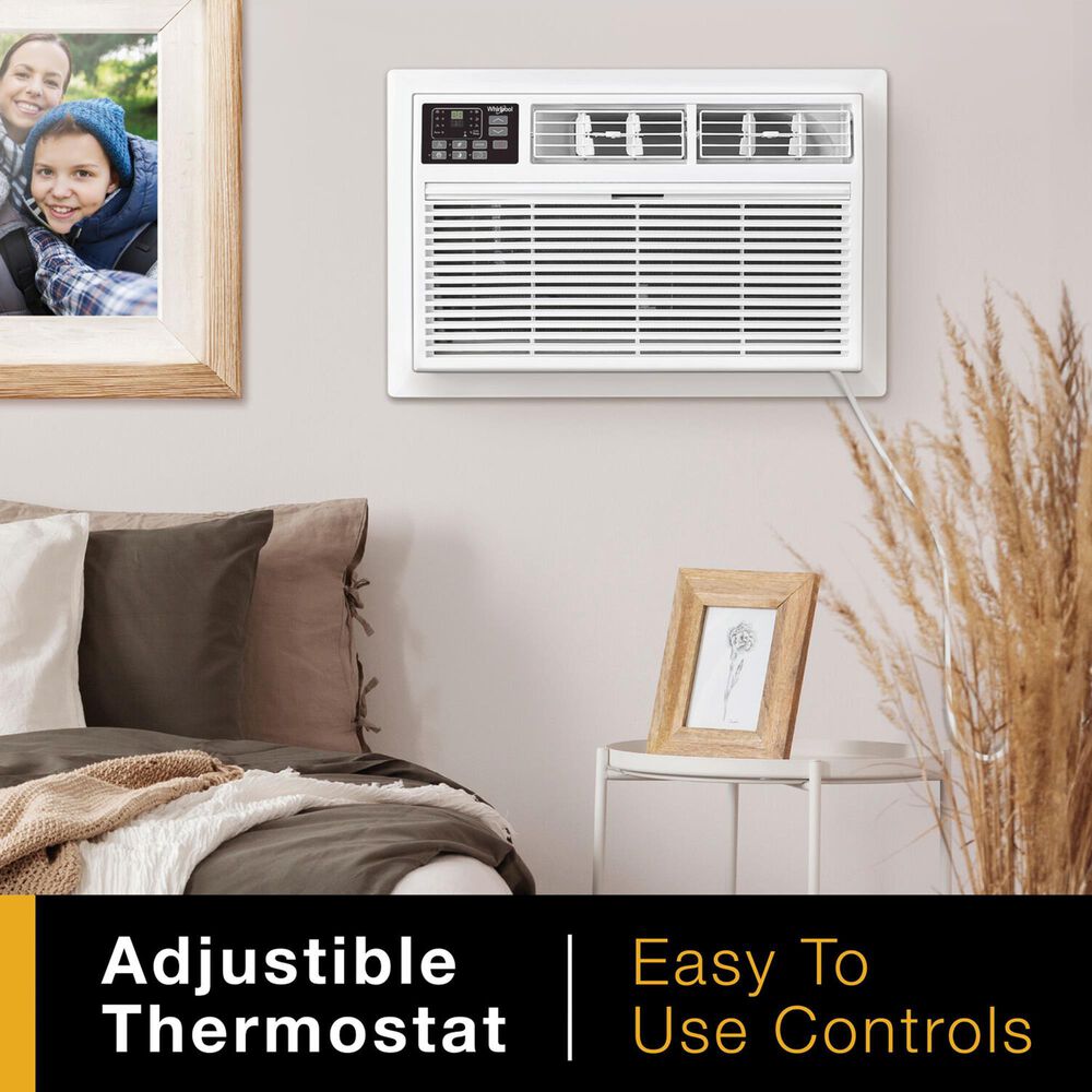 Whirlpool 14000 BTU Through the Wall Conditioner with Heat and Cool in White, , large