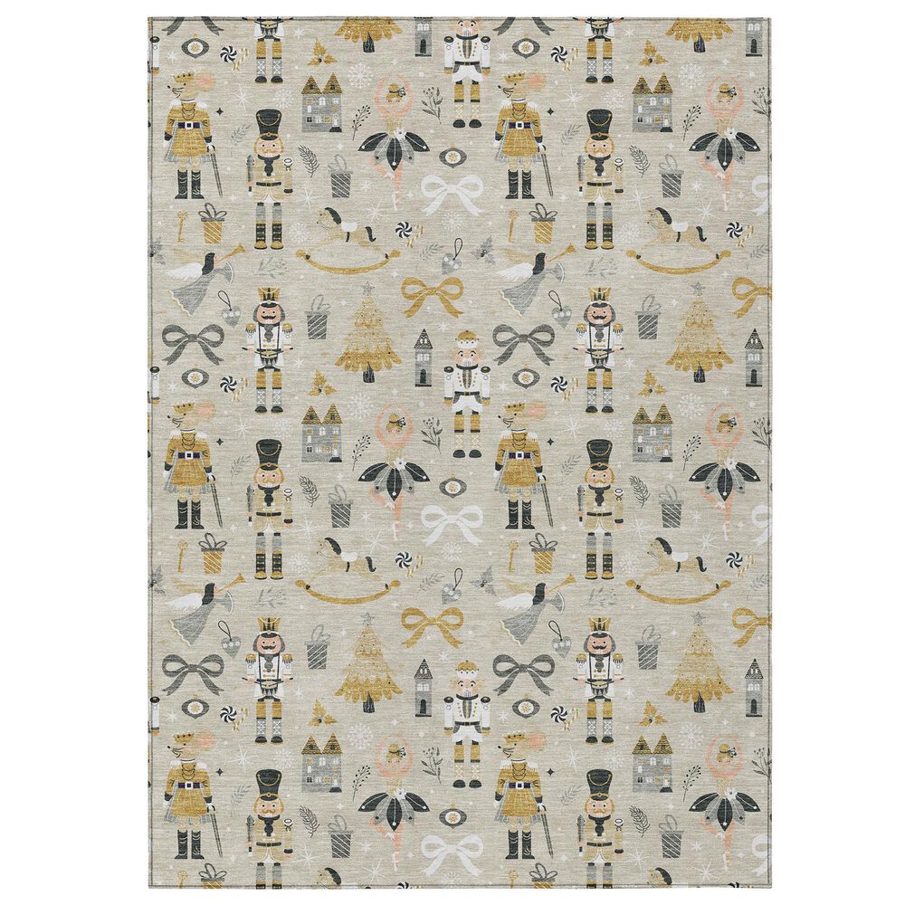 Dalyn Rug Company Wonderland WN35 Beige 3" x 5" Area Rug, , large
